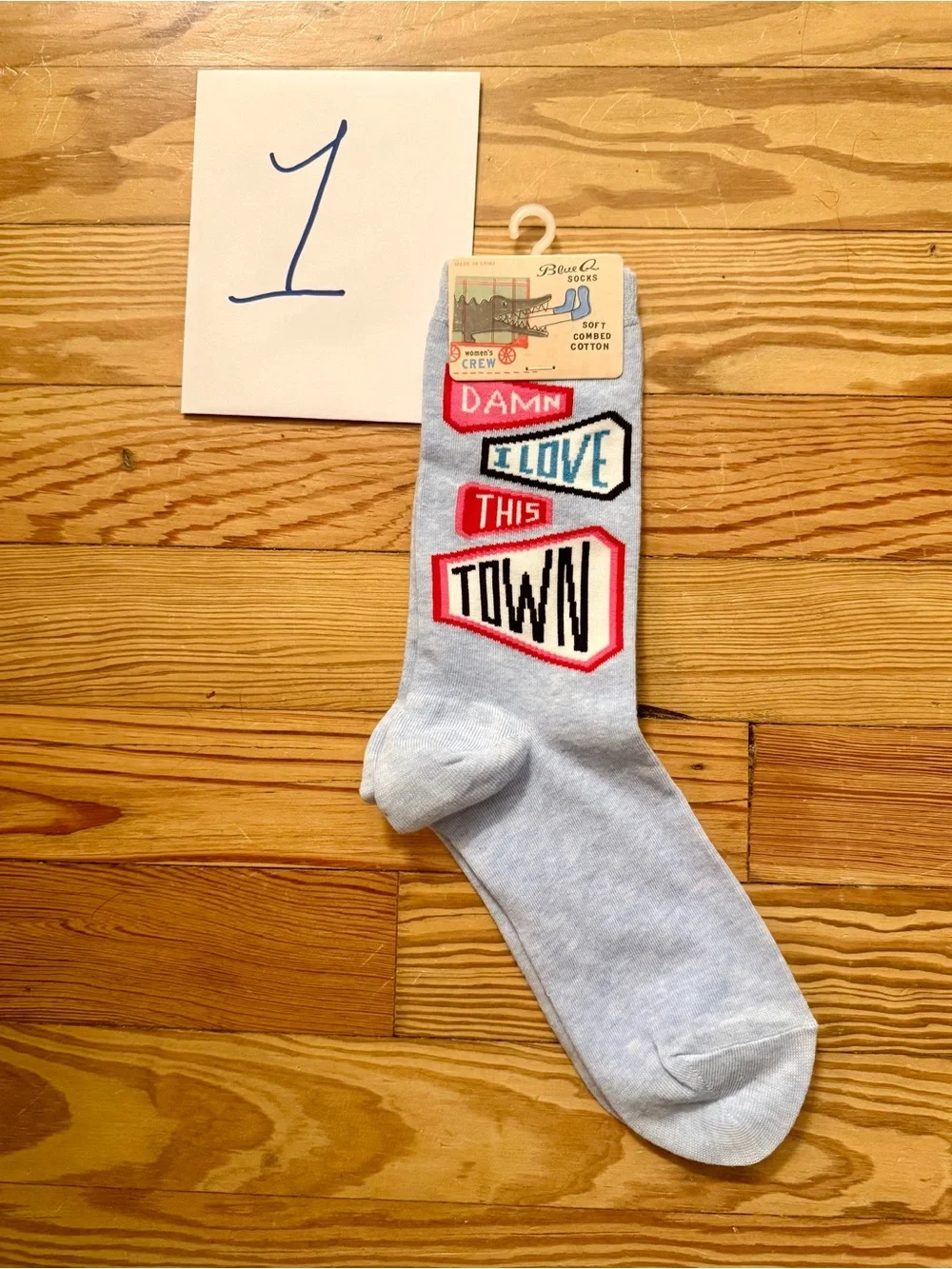 Pick 1 - Women's Colorful Printed Crew Socks
